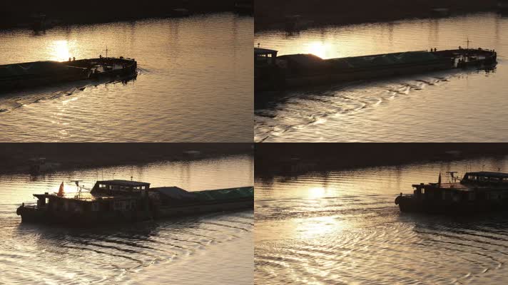夕阳下的小船33