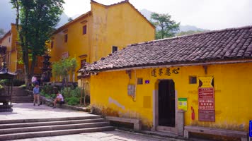 九华山闵园尼姑庵素材合集