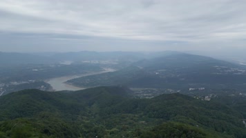 【合集】重庆北碚缙云山观景塔自然风光航拍