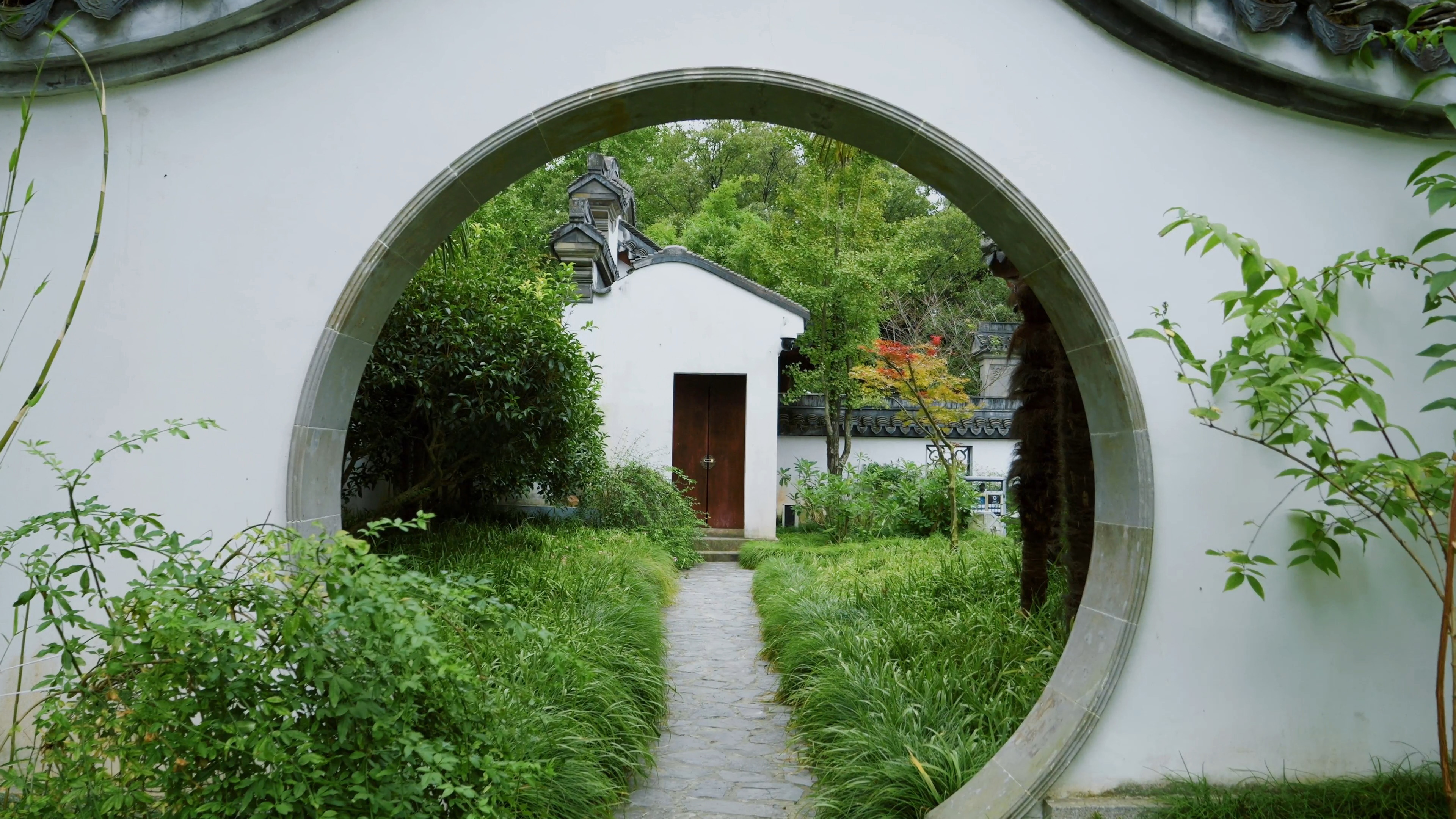 江南园林古典建筑中式庭院