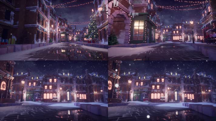 圣诞节视频背景