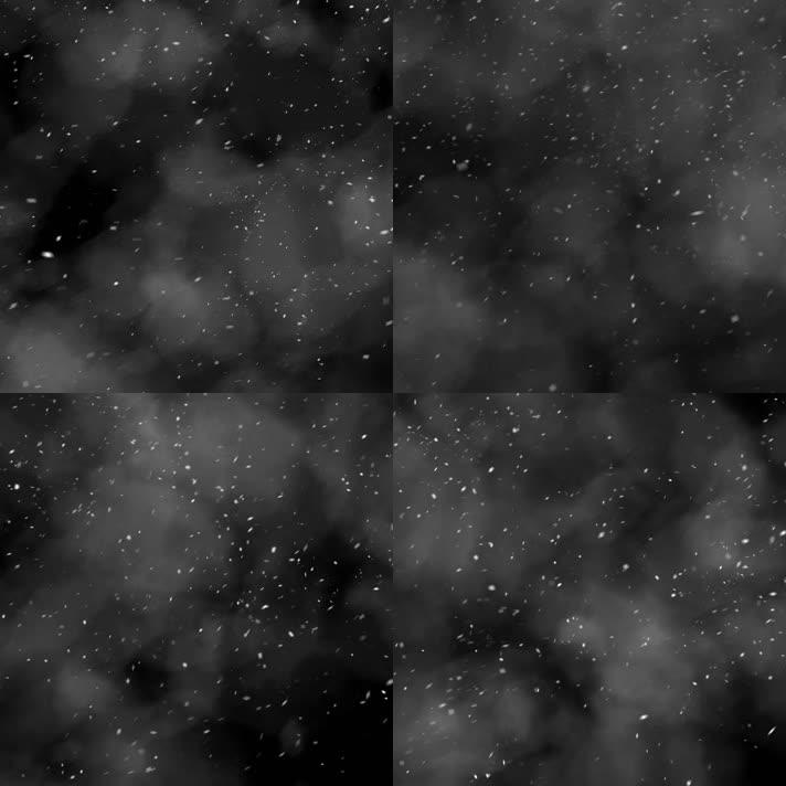 暴风雪循环动画带音效