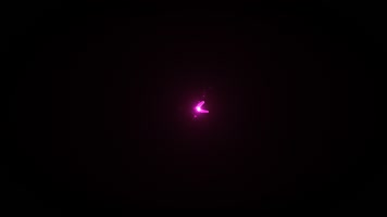 紫色发光的蝴蝶-4