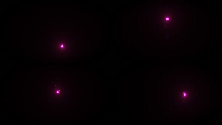 紫色发光的蝴蝶-6