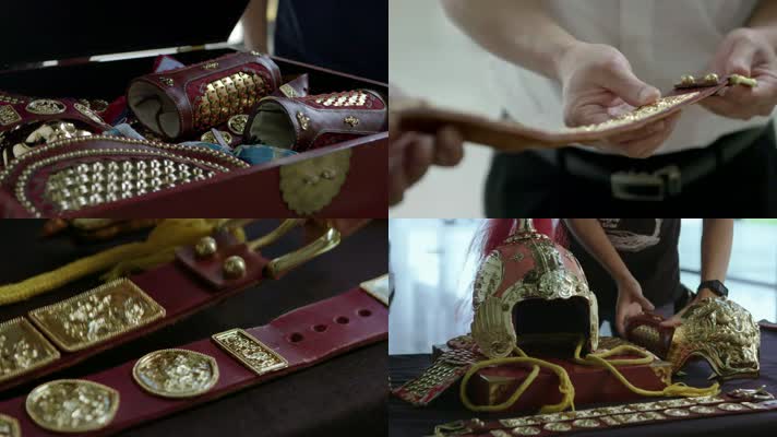 明代铠甲陈列展示