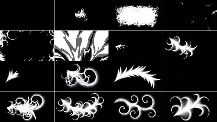 20款冰花转场遮罩