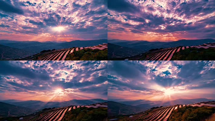 黄昏光伏发电延时