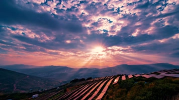 黄昏光伏发电延时