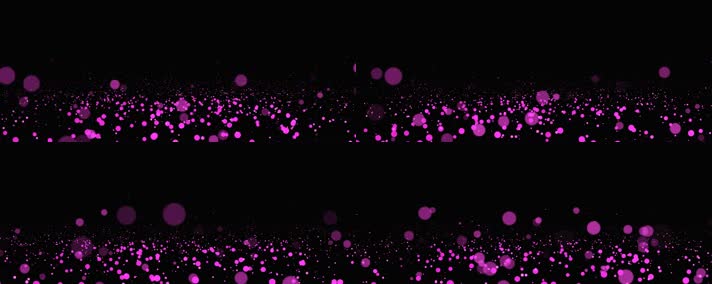 粉色唯美浪漫粒子