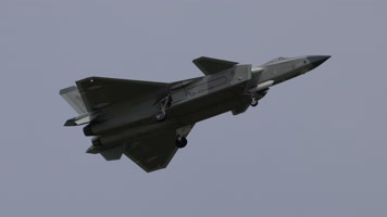 超稳定：2022空军开放日歼20战斗机