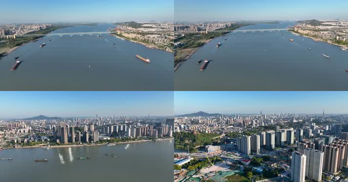 长江 长江航运 南京港口 码头 轮船 