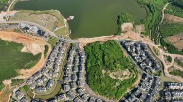 4K航拍南宁武鸣南国乡村