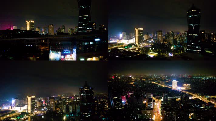 杭州市区西湖文化广场夜景400