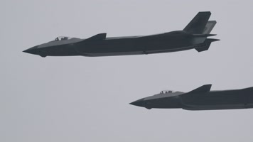 超稳定：中国航展歼-20战斗机