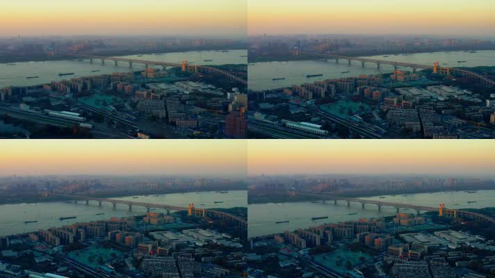 南京_V1-0055江苏南京长江大桥航拍