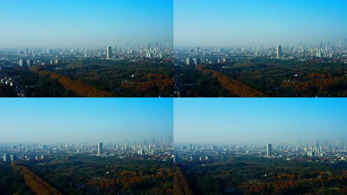 南京_V1-0121斑斓丛林环抱南京城