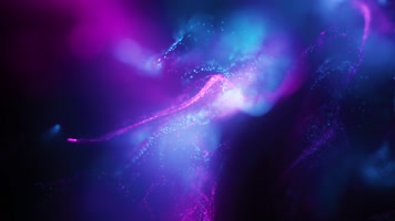 彩色霓虹粒子背景