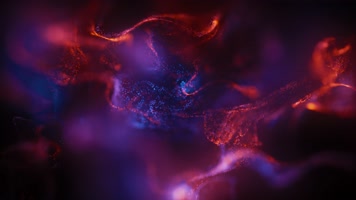 彩色霓虹粒子背景