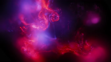 彩色霓虹粒子背景