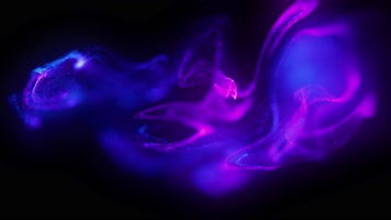 彩色霓虹粒子背景