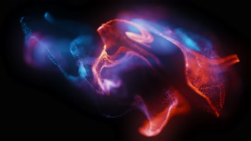 彩色霓虹粒子背景彩色霓虹粒子背景