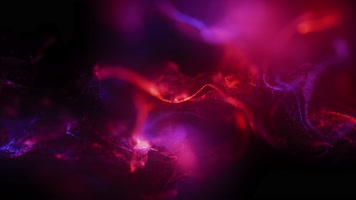 彩色霓虹粒子背景