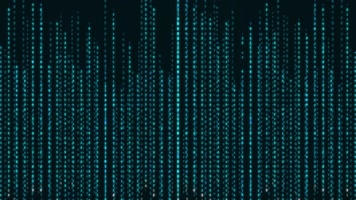 vj素材 彩色光线 粒子光束