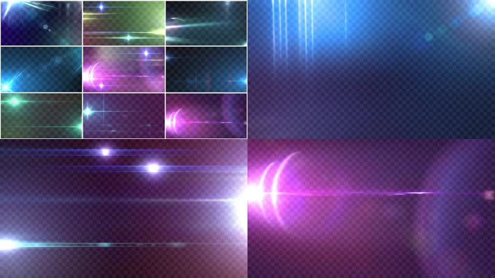 25组镜头光晕特效