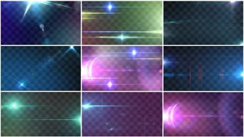 25组镜头光晕特效