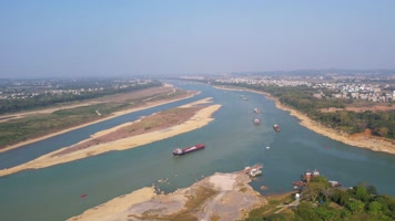 4K航拍桂平大藤峡H