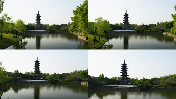 方塔园_V1-0021高耸的古塔