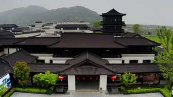 DJI_0164浙江绍兴嵊州越剧小镇4K航拍