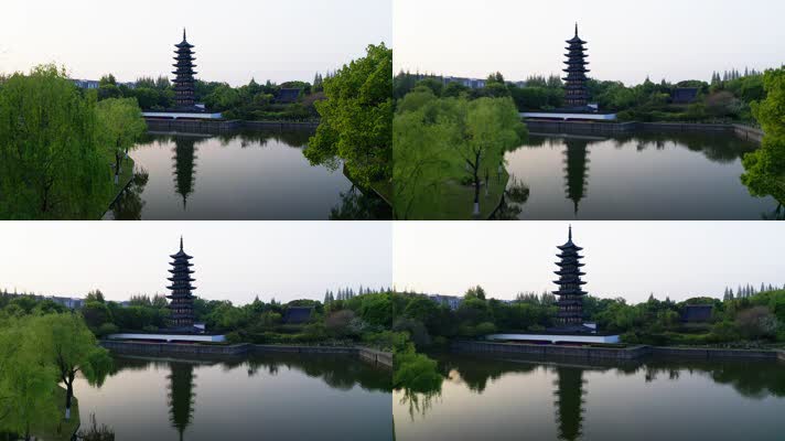 方塔园_V1-0025高耸的古塔