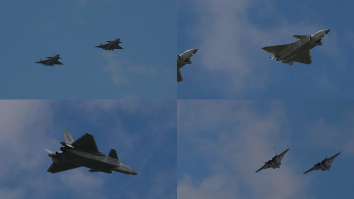 超稳定：2022空军开放日歼20战斗机