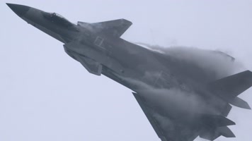 超稳定：中国航展歼-20战斗机