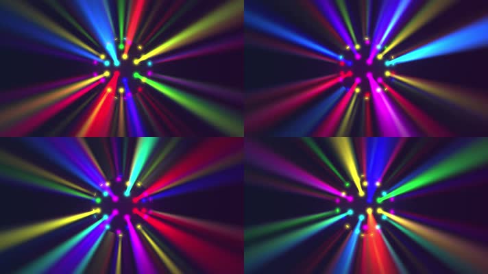 自由旋转的灯球闪亮球形射灯