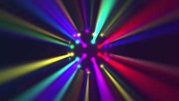 自由旋转的灯球闪亮球形射灯