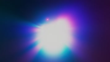 迪厅舞厅旋转的灯球