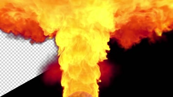 4款火焰喷射特效带通道