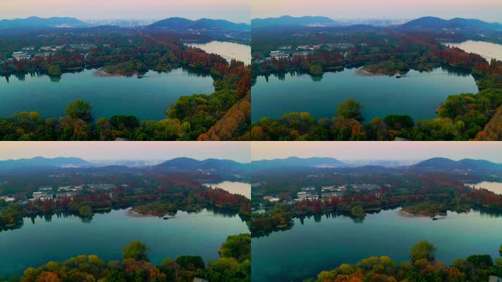 杭州西湖_V1-0031日暮时分的西湖
