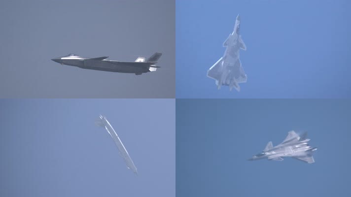 超稳定：中国航展歼-20战斗机