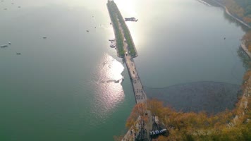 杭州西湖景区合集航拍