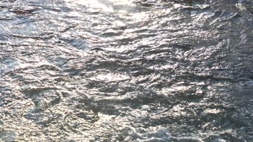 4K波光粼粼的水流-冬天河水解冻 4K波光粼粼的水流-冬天河水解冻