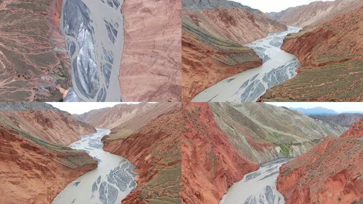 安集海大峡谷航拍集锦1