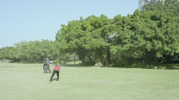 4K拍摄 老人与小孩玩耍