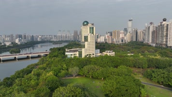 4K航拍南宁气象雷达