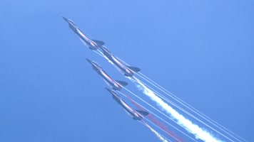 4K超稳：中国航展八一表演队歼10战斗机