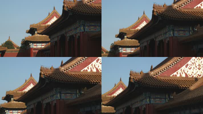 中国紫禁城的一角