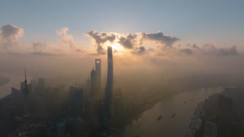 【合集】上海视频素材3【合集】上海地标外滩陆家嘴