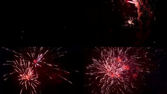 烟花烟火华丽烟花过年